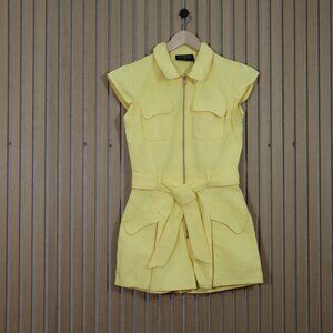 MINKPINK Ayla Scalloped Playsuit
